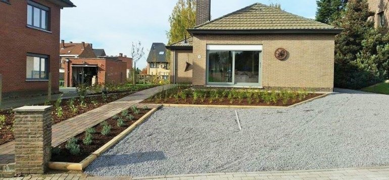 Recente renovatie in de bloemetjes