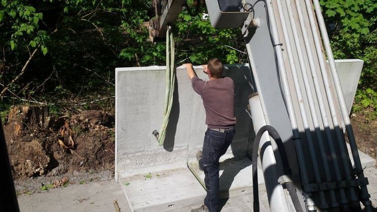 “Hellende tuin, L-elementen zijn de boodschap